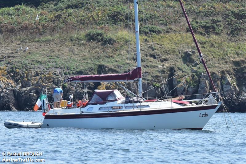 leda (Sailing vessel) - IMO , MMSI 250000351, Call Sign EI5006 under the flag of Ireland