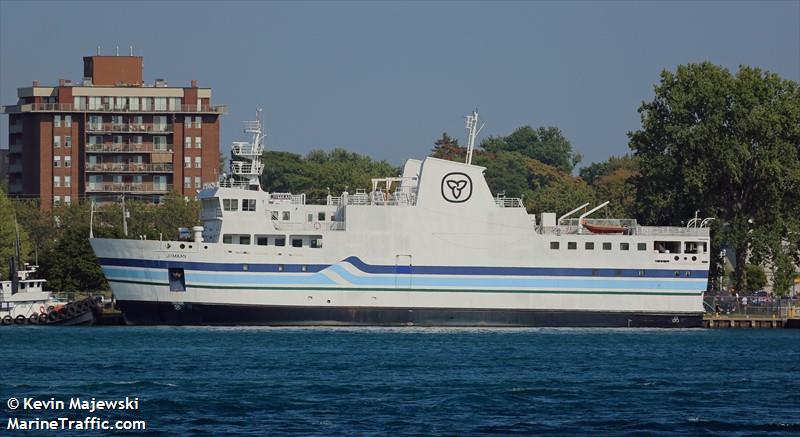 jiimaan (Passenger/Ro-Ro Cargo Ship) - IMO 9034298, MMSI 316003123, Call Sign CFI9556 under the flag of Canada
