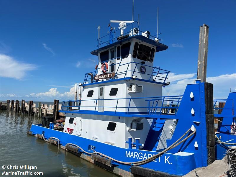 margaret k (Towing vessel) - IMO , MMSI 368199740, Call Sign WDM3709 under the flag of United States (USA)