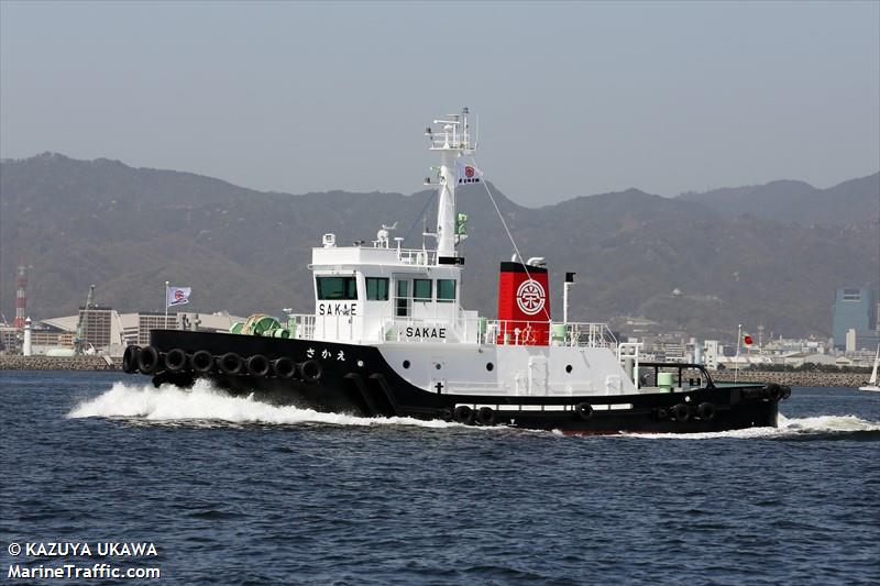 sakae (Tug) - IMO , MMSI 431017025, Call Sign JD4929 under the flag of Japan