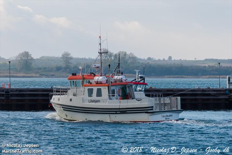 lillebjoern (Passenger ship) - IMO , MMSI 219004145, Call Sign OU6457 under the flag of Denmark