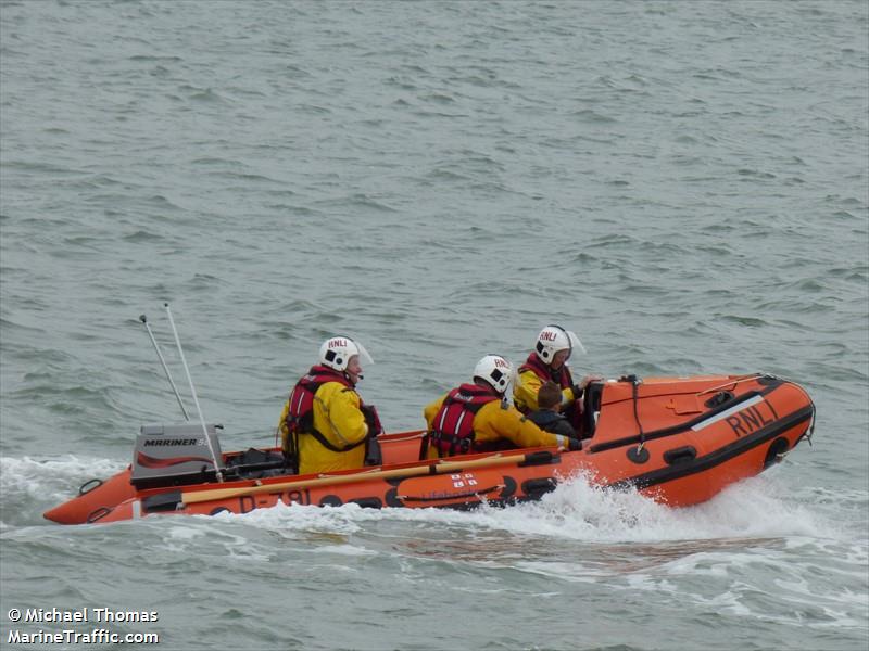 rnli lifeboat d-791 (SAR) - IMO , MMSI 235108997 under the flag of United Kingdom (UK)