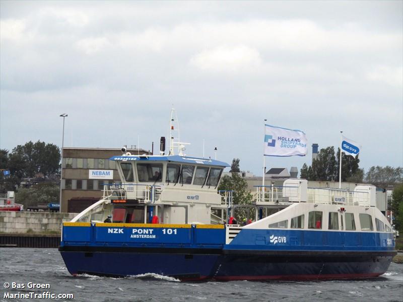 nzk pont 101 (Passenger ship) - IMO , MMSI 244125902, Call Sign PG7349 under the flag of Netherlands