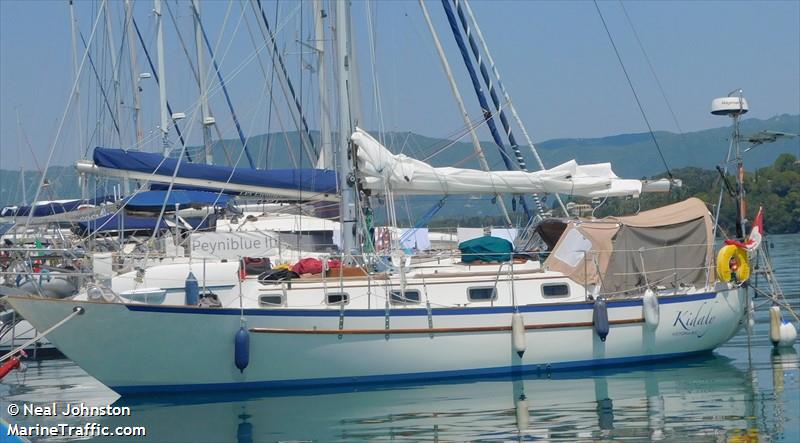 kidaly (Sailing vessel) - IMO , MMSI 316027385 under the flag of Canada