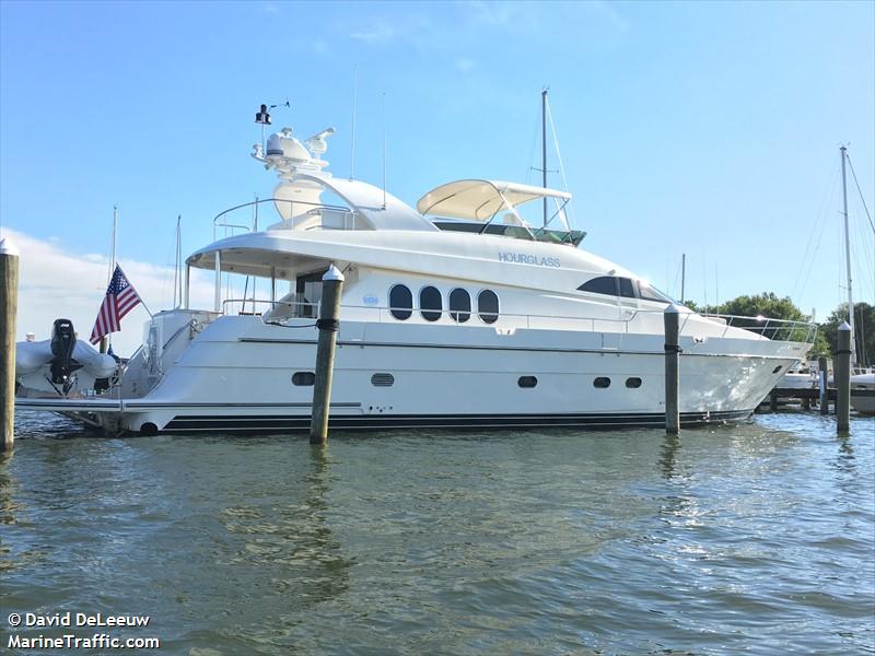 hourglass (Pleasure craft) - IMO , MMSI 367683820, Call Sign WDI2988 under the flag of United States (USA)