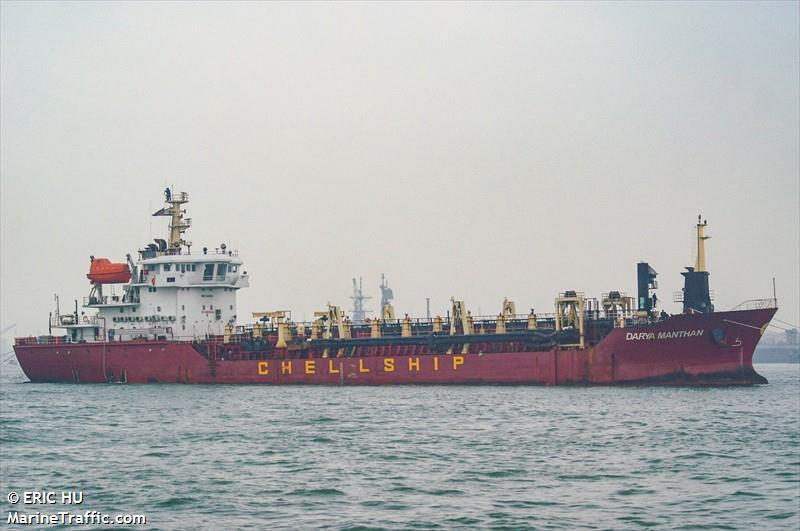 darya manthan (Hopper Dredger) - IMO 9430026, MMSI 419001122, Call Sign AWPF under the flag of India