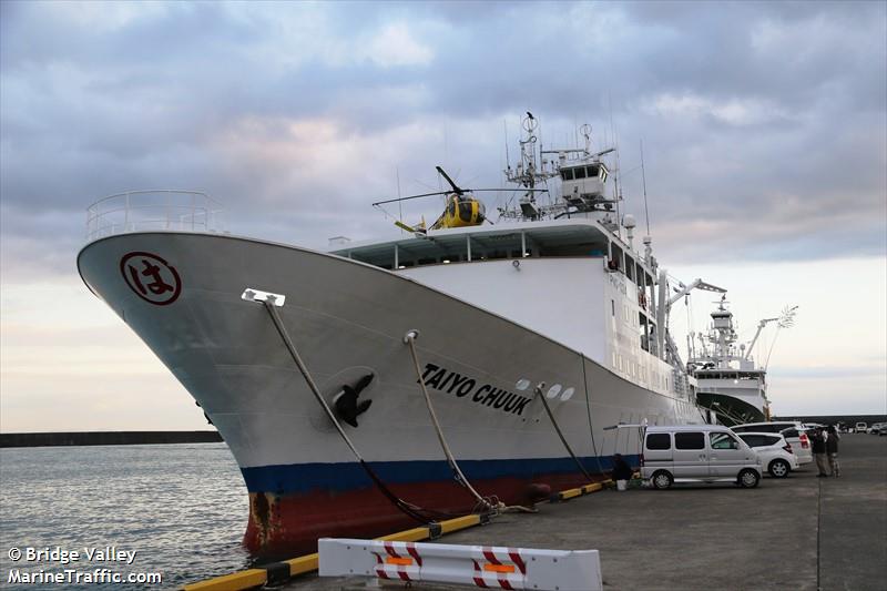 taiyo chuuk (Fishing Vessel) - IMO 9567465, MMSI 510057000, Call Sign V6PTC under the flag of Micronesia