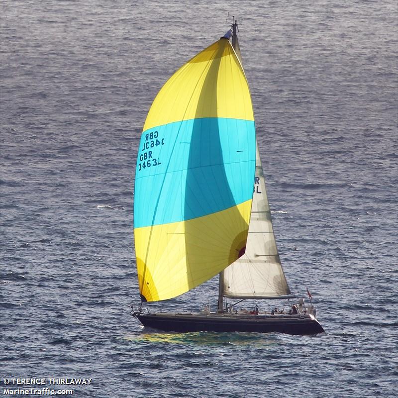 leda (Sailing vessel) - IMO , MMSI 235104487, Call Sign 2HKX6 under the flag of United Kingdom (UK)