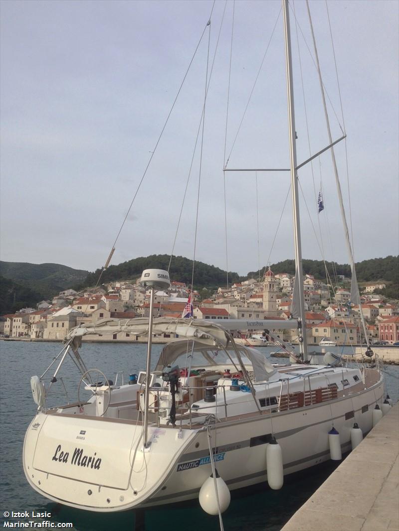 lea maria (Sailing vessel) - IMO , MMSI 238432640, Call Sign 9AA8291 under the flag of Croatia