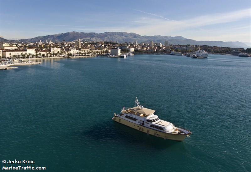 auriane (Pleasure craft) - IMO , MMSI 238997940, Call Sign 9AA2748 under the flag of Croatia