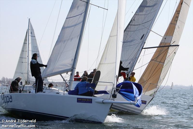 jippa (Sailing vessel) - IMO , MMSI 244740005, Call Sign PD3589 under the flag of Netherlands