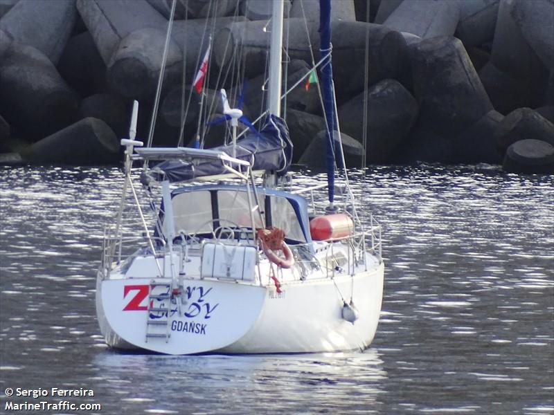 zany lady (Sailing vessel) - IMO , MMSI 261000176 under the flag of Poland