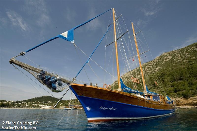 kaptan yarkin (Pleasure craft) - IMO , MMSI 271041042, Call Sign YM2650 under the flag of Turkey