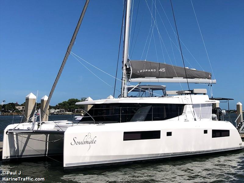 soulmate (Pleasure craft) - IMO , MMSI 368214280, Call Sign WDM5273 under the flag of United States (USA)