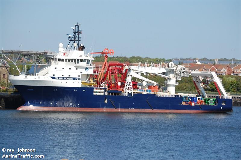 high island ii (Drilling Ship) - IMO 8751394, MMSI 576069000, Call Sign YJUE7 under the flag of Vanuatu