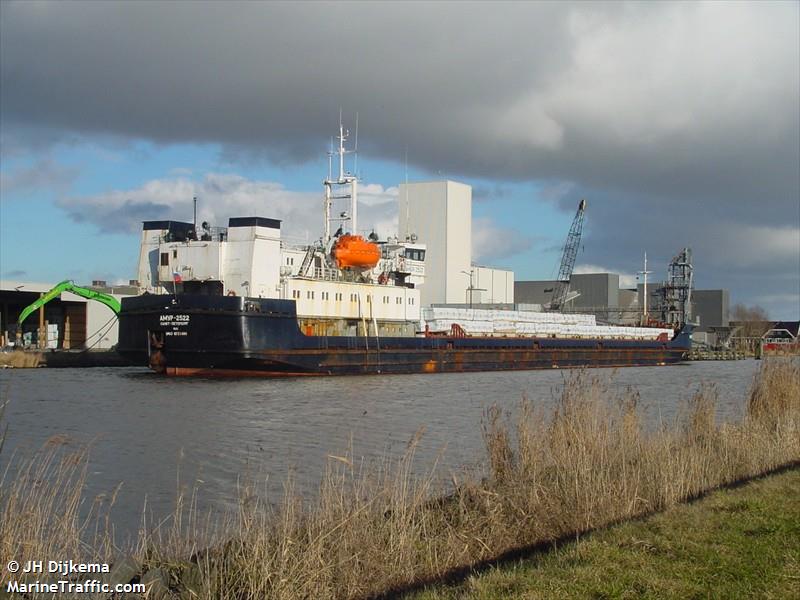 amur-2522 (General Cargo Ship) - IMO 8721480, MMSI 273330100, Call Sign UDCE under the flag of Russia