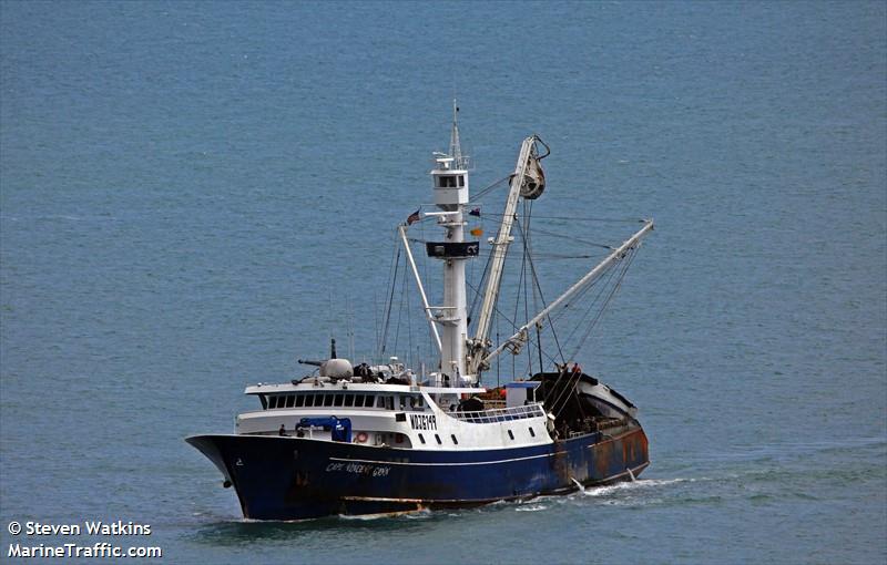 capt. vincent gann (Fishing vessel) - IMO , MMSI 367794880, Call Sign WDJ6149 under the flag of United States (USA)