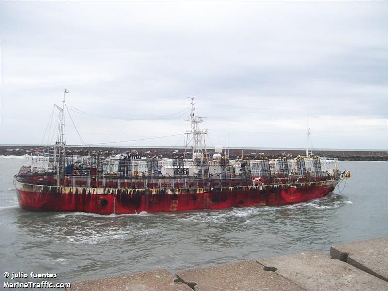 arbumasa xxix (Fishing Vessel) - IMO 8708270, MMSI 701006133, Call Sign 9577 under the flag of Argentina