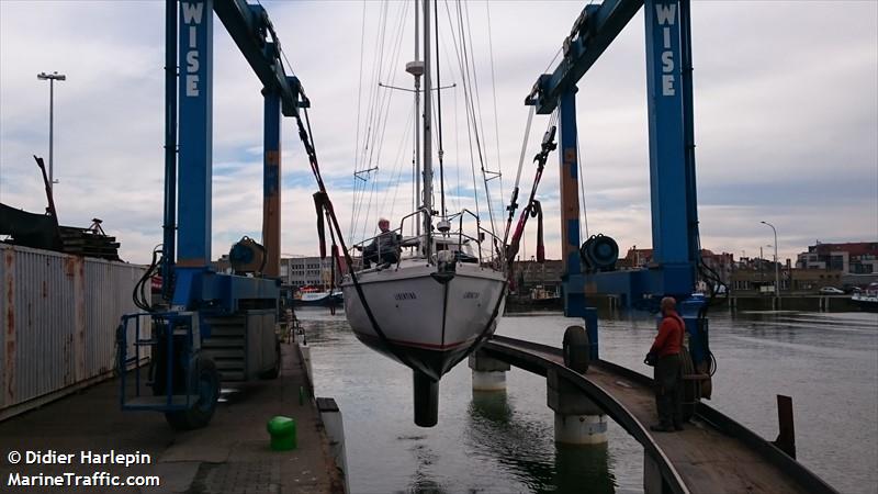 libentina (Sailing vessel) - IMO , MMSI 205718430, Call Sign OP7184 under the flag of Belgium