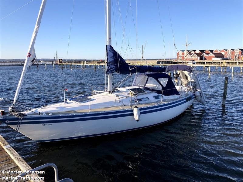 jolene (Sailing vessel) - IMO , MMSI 219026341, Call Sign XPH5052 under the flag of Denmark
