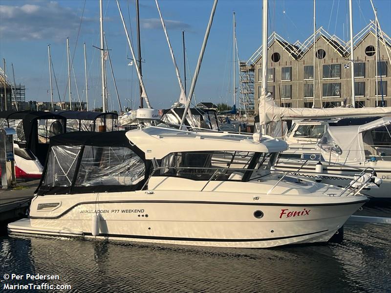 foenix (Pleasure craft) - IMO , MMSI 219027847, Call Sign XPH6450 under the flag of Denmark