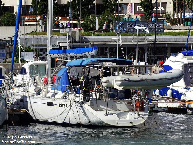 ester (Sailing vessel) - IMO , MMSI 232034328 under the flag of United Kingdom (UK)