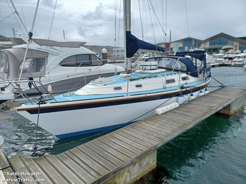 mistral (Sailing vessel) - IMO , MMSI 235027027, Call Sign MJCH2 under the flag of United Kingdom (UK)