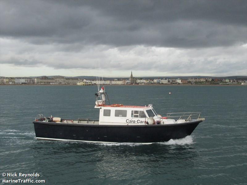 cara cara (Port tender) - IMO , MMSI 235081368, Call Sign 2DRD8 under the flag of United Kingdom (UK)
