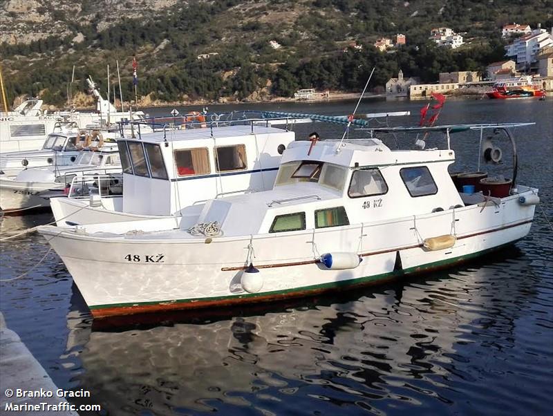 bepo 48 kz (Fishing vessel) - IMO , MMSI 238001440, Call Sign 48 KZ under the flag of Croatia