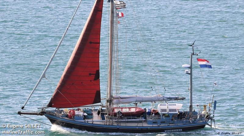 windbreker (Sailing vessel) - IMO , MMSI 244395644, Call Sign PH8603 under the flag of Netherlands