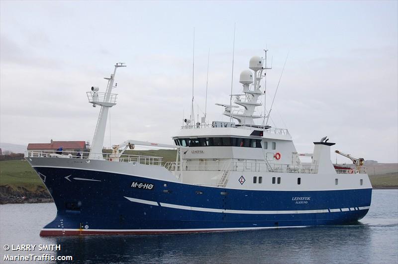 leinefisk (Fishing vessel) - IMO , MMSI 257003210, Call Sign LG2882 under the flag of Norway