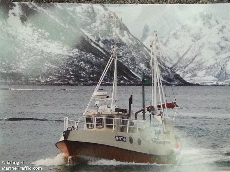 tulipan (Fishing vessel) - IMO , MMSI 257441600, Call Sign LM8333 under the flag of Norway