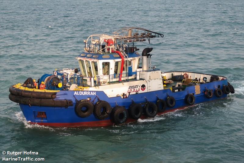 al durrah (Tug) - IMO 9668788, MMSI 408459000, Call Sign A9D3160 under the flag of Bahrain