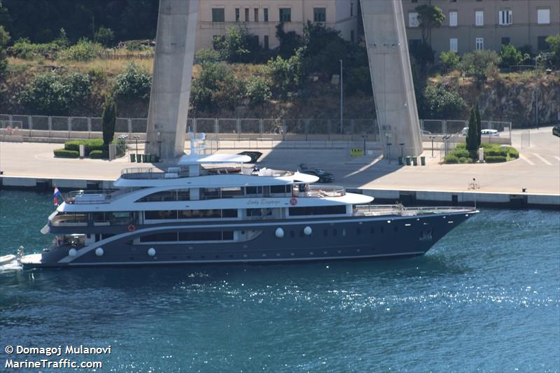 lady eleganza (Passenger (Cruise) Ship) - IMO , MMSI 238718540, Call Sign 9A6961 under the flag of Croatia