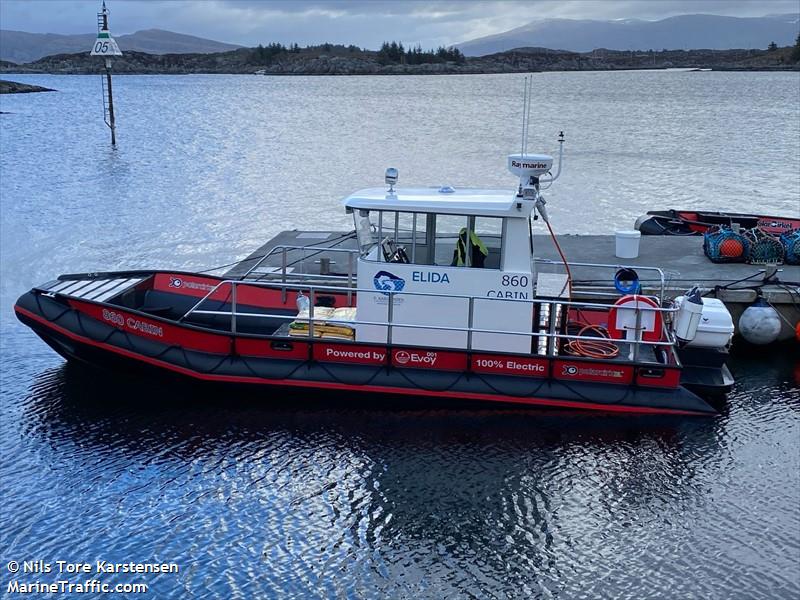 elida (Pleasure craft) - IMO , MMSI 258002890, Call Sign LH4501 under the flag of Norway