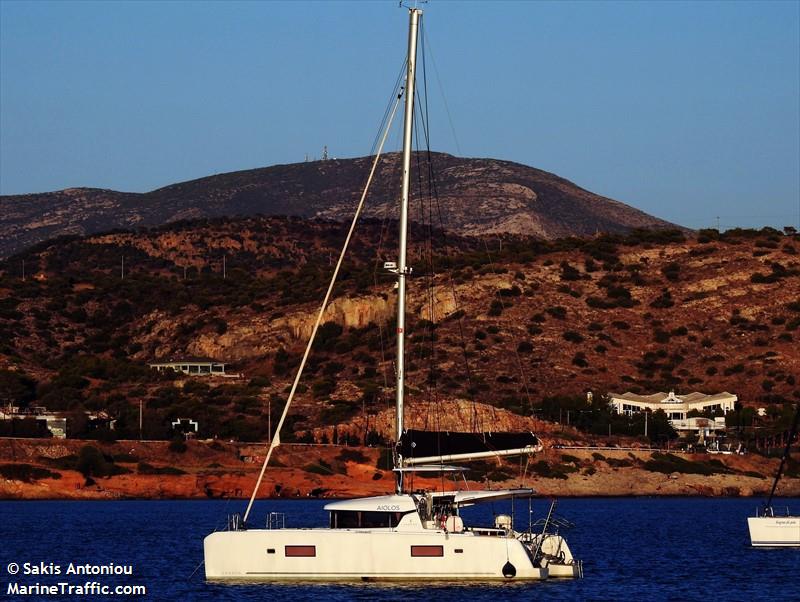 aiolos (Pleasure craft) - IMO , MMSI 276009320, Call Sign ES3561 under the flag of Estonia