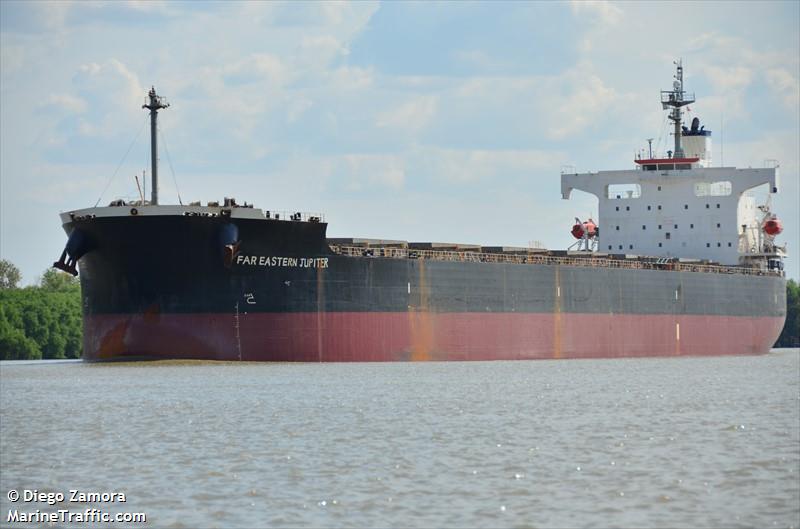 far eastern jupiter (Bulk Carrier) - IMO 9442768, MMSI 477826400, Call Sign VRGZ6 under the flag of Hong Kong