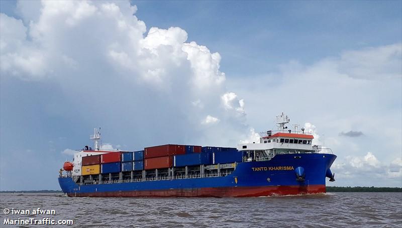 tanto kharisma (Container Ship) - IMO 9915387, MMSI 525113028, Call Sign   YDLQ2 under the flag of Indonesia