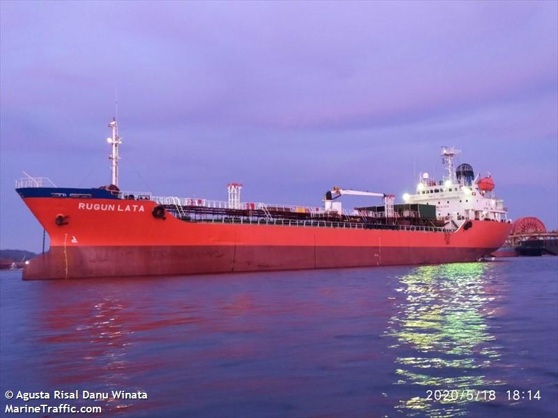 rugun lata (Chemical/Oil Products Tanker) - IMO 9106340, MMSI 525800420, Call Sign YCYS2 under the flag of Indonesia