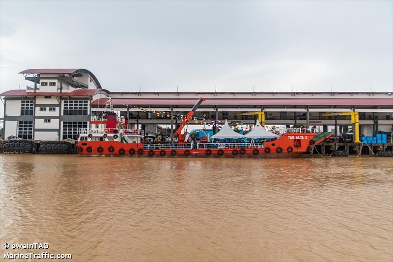 spwb.tag alya 2 (Landing Craft) - IMO 9835800, MMSI 533130669, Call Sign 9MWS4 under the flag of Malaysia