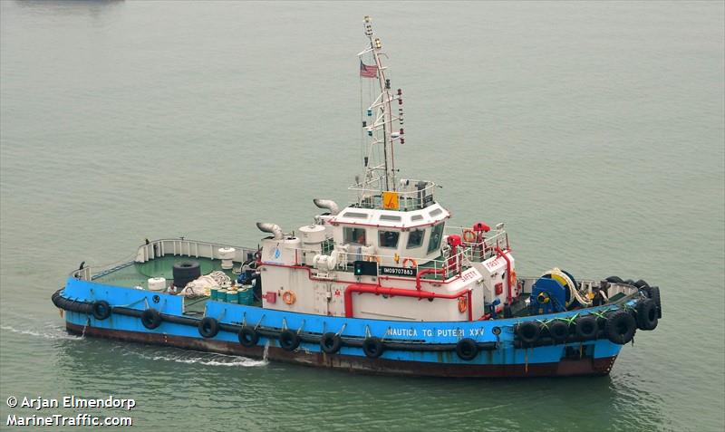 nautica tg puteri 25 (Tug) - IMO 9707883, MMSI 533180156, Call Sign 9MVK5 under the flag of Malaysia