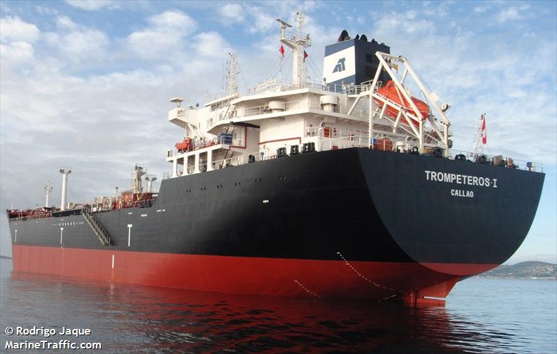 trompeteros1 (Chemical/Oil Products Tanker) - IMO 9299410, MMSI 760000470, Call Sign OA3487 under the flag of Peru