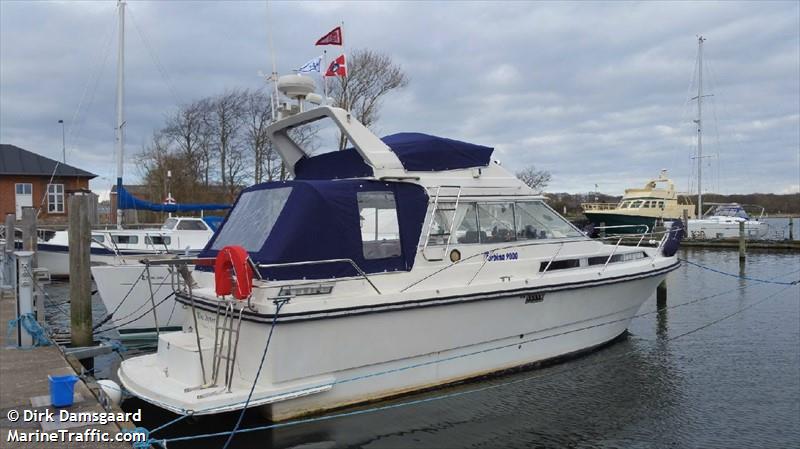 blue oyster (-) - IMO , MMSI 219020125, Call Sign XPE6560 under the flag of Denmark