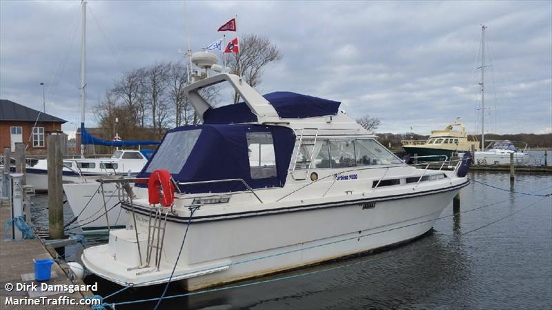 blue oyster (Sailing vessel) - IMO , MMSI 219020125, Call Sign XPE6560 under the flag of Denmark