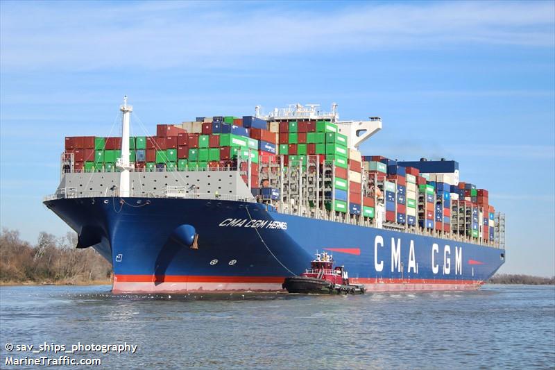cma cgm hermes (Container Ship) - IMO 9882499, MMSI 229454000, Call Sign 9HA5498 under the flag of Malta