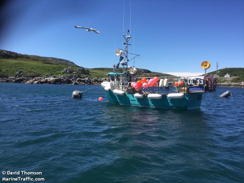 excelsior -ul33 (Fishing vessel) - IMO , MMSI 235071186, Call Sign 2CBB7 under the flag of United Kingdom (UK)