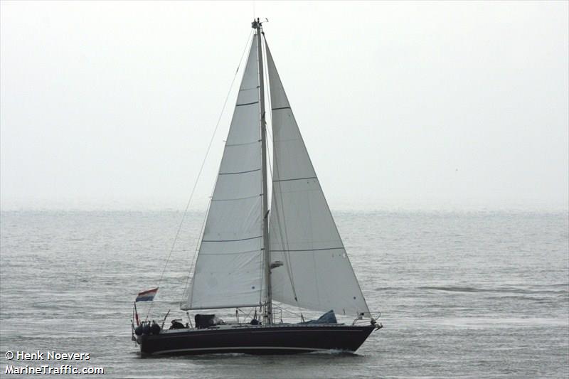 elien (Sailing vessel) - IMO , MMSI 244250082, Call Sign PE 5685 under the flag of Netherlands