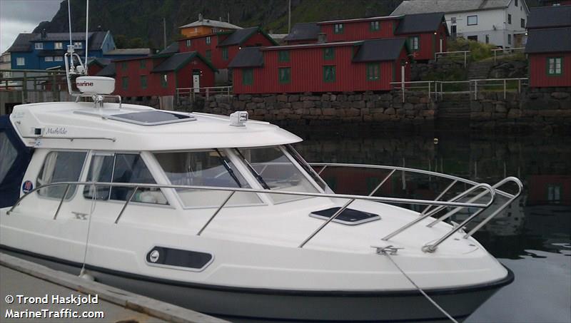 mathilde (Pleasure craft) - IMO , MMSI 257552690, Call Sign LE3990 under the flag of Norway