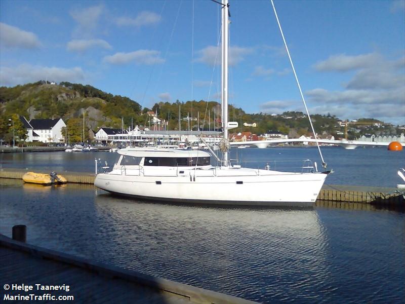 cathy (Sailing vessel) - IMO , MMSI 257738670, Call Sign LJ4584 under the flag of Norway