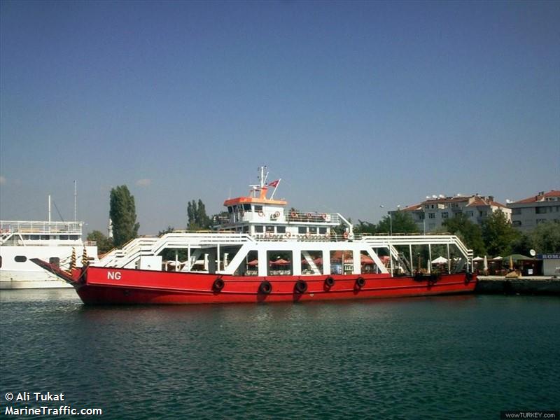 yenice (Passenger ship) - IMO , MMSI 271010406, Call Sign TC2889 under the flag of Turkey